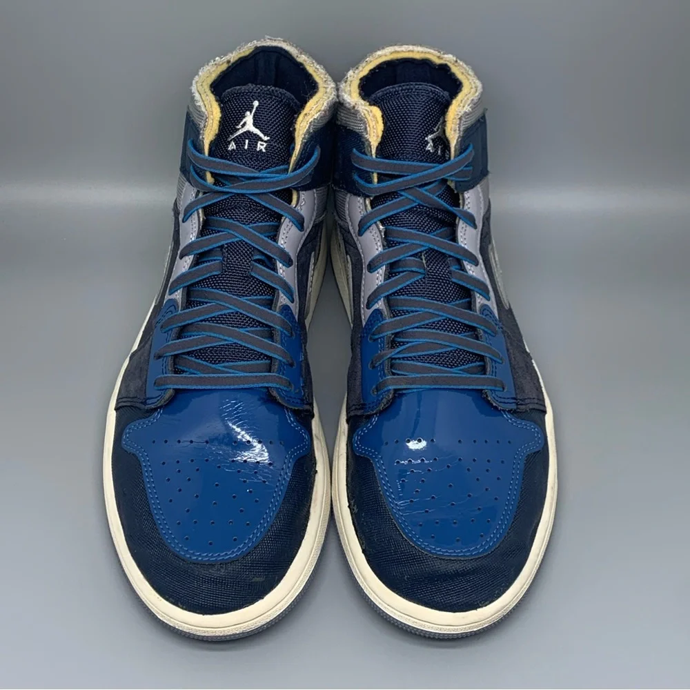 Jordan 1 Mid‎ SE Craft Obsidian Basketball Shoes DR8868-400 Men's Sz 10